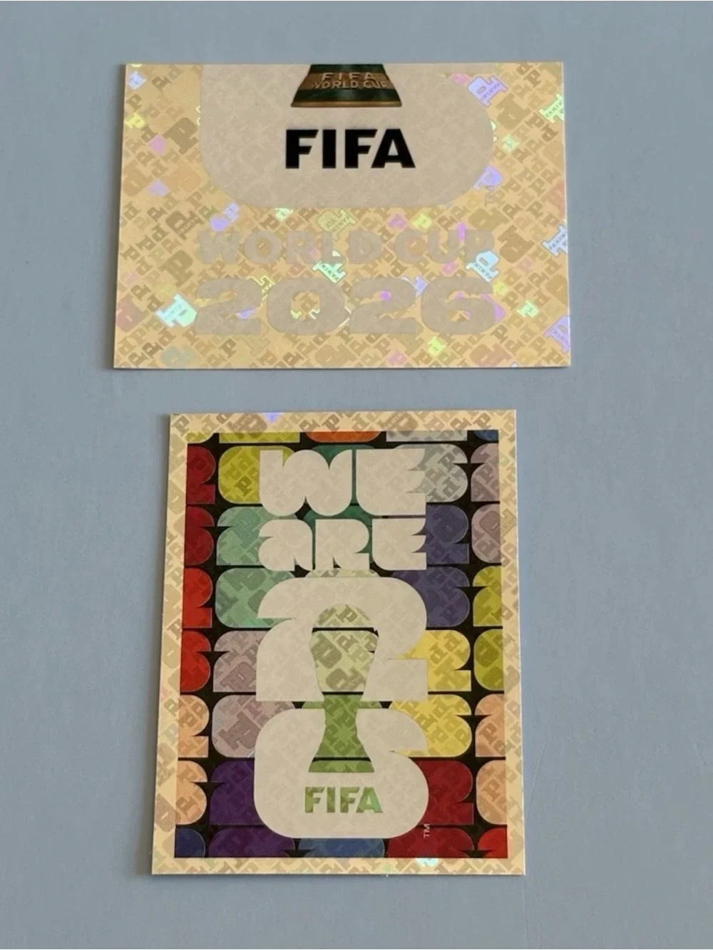 FIFA World Cup 2026 Stickers - “FIFA WORLD CUP 2026” & “WE ARE FIFA”